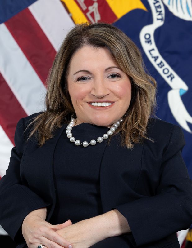 A photo of Assistant Secretary of Labor Julie Hocker.